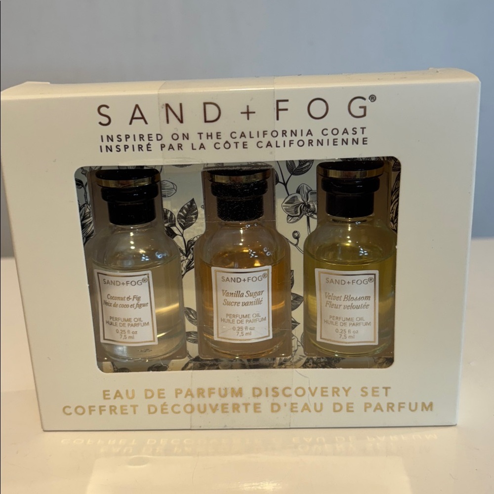 Sand + Fog Eau de Parfum Discovery Set of 3 oil rollers BNIB - Picture 10 of 10